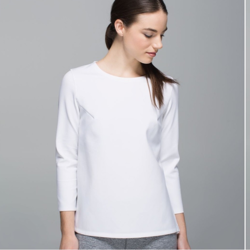 Lululemon Pleat On Long Sleeve RARE EUC